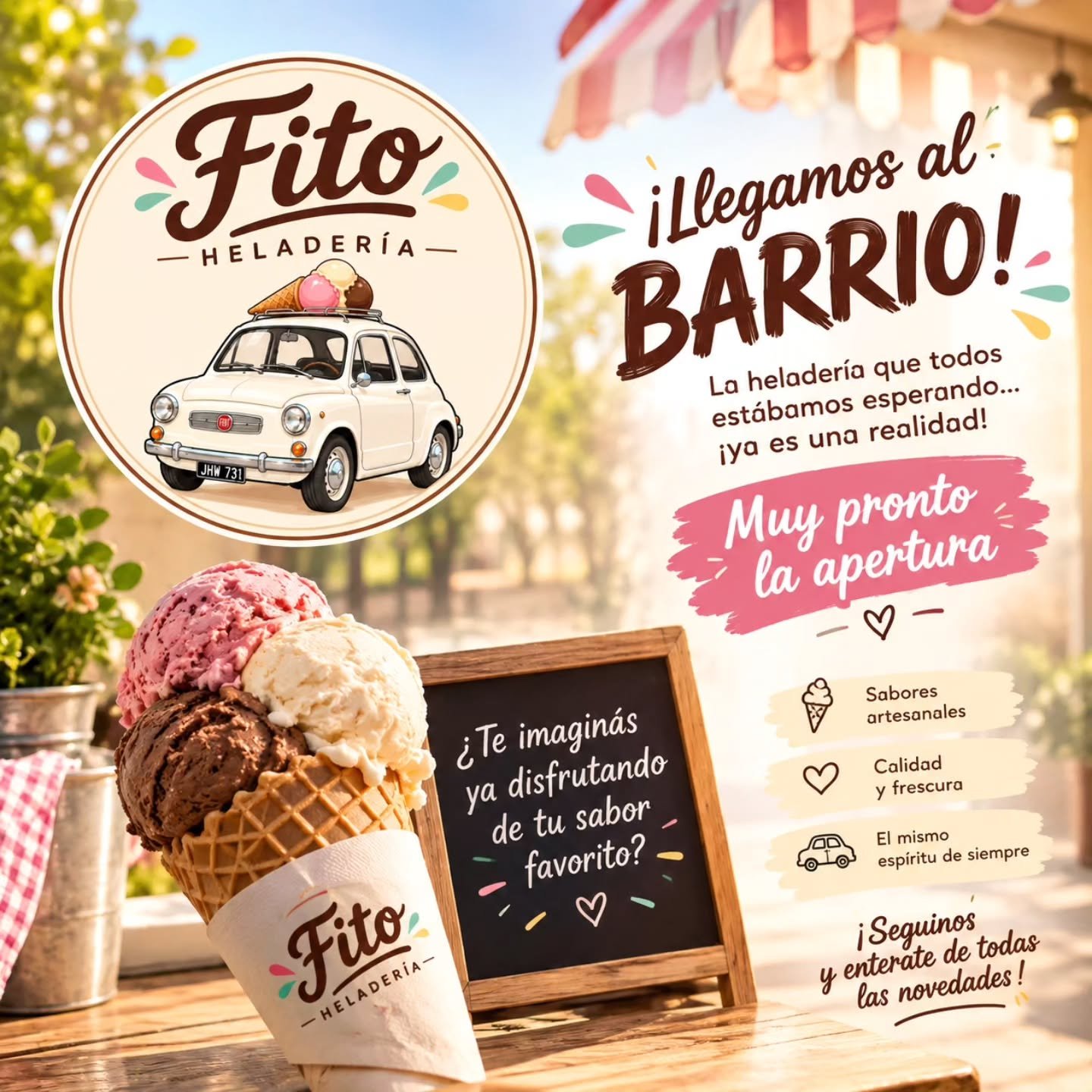 ¡Llegamos al barrio!